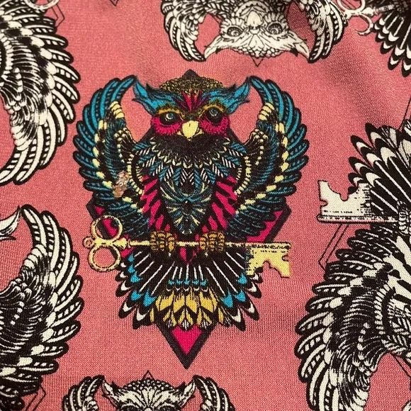 LulaRoe: Skeleton Key Pattern Swing Skirt - Picture 13 of 17